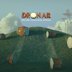 Dronar Rolling Percussion Module by Sonora Cinematic