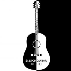 sketch guitar by sketch sampling
