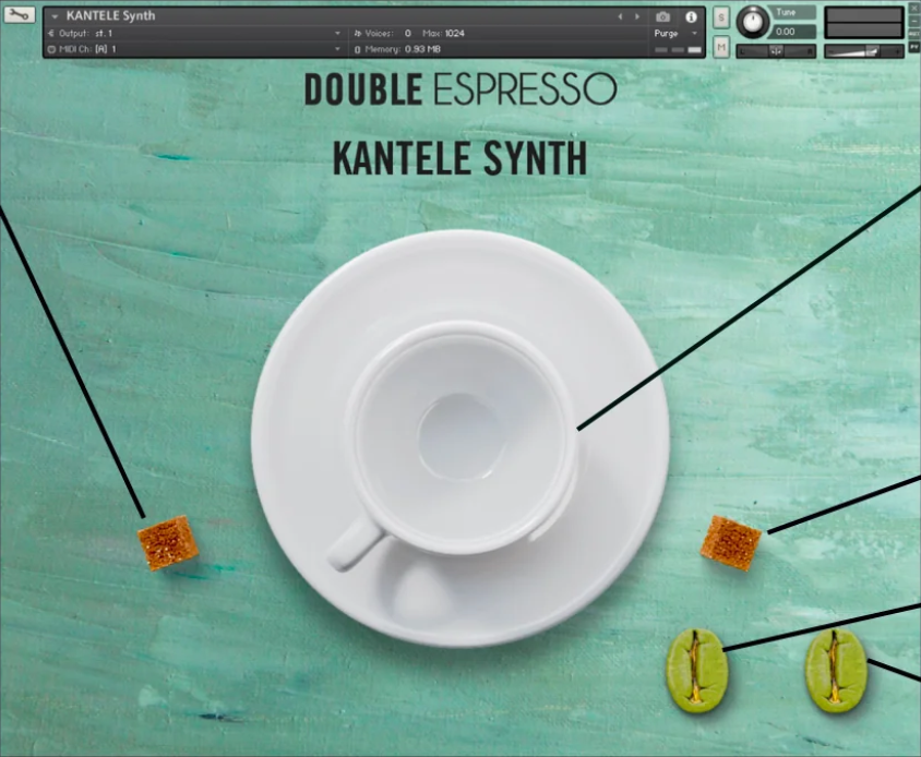 Kantele Bundle by Have Audio Synth GUI