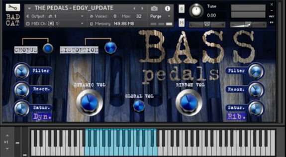 bad cat samples bass pedals