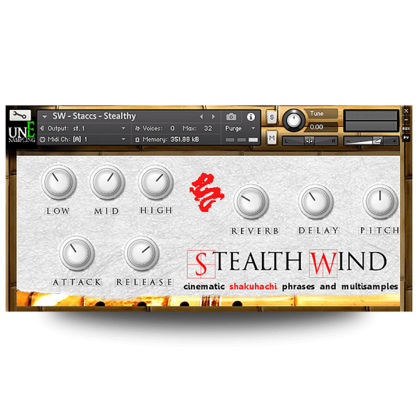 stealth wind by unearthed sampling