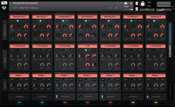 Konstruktor effects GUI