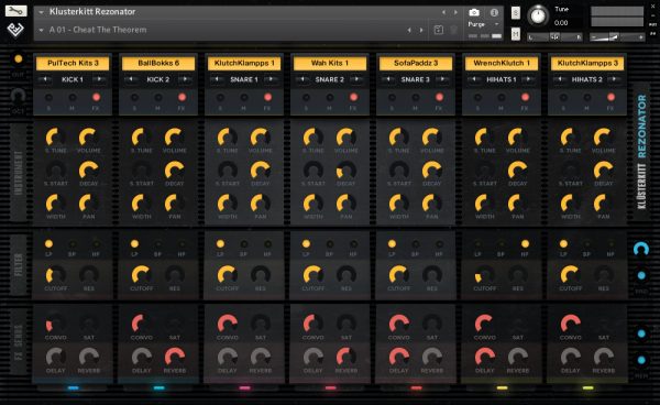 Rezonator main GUI