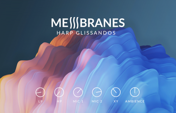 Membranes Harp Glissandos by Syrinx Samples main GUI
