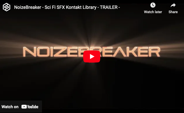 NoizeBreaker - Sci Fi SFX Kontakt Library - TRAILER -
