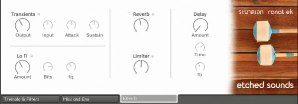 Ranat Ek Effects GUI