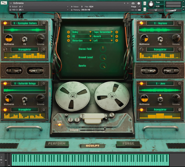 Uchronia by Have Audio Sculpt GUI