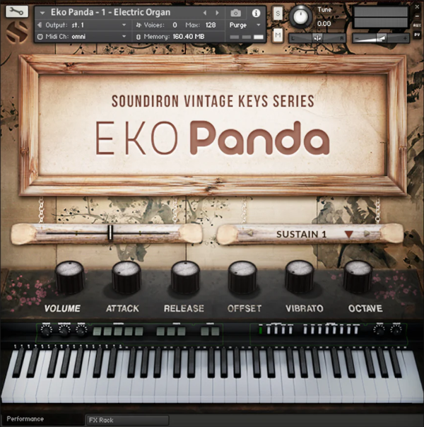 Eko Panda by Soundiron Main GUI