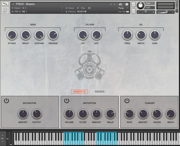 Trailer toolkit Volume 1 Hybrid by fallout Music Group Kontakt GUI