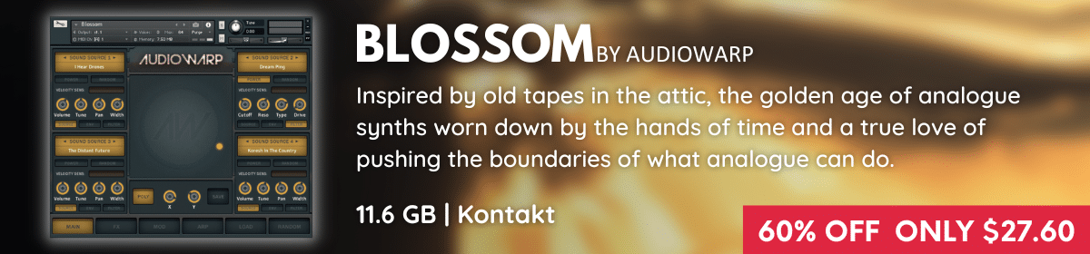 Weekly Featured Deal 60% off Blossom by AudioWarp