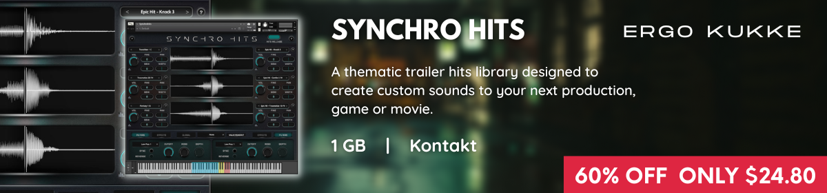60% off Synchro Hits by Ergo Kukke Weekly Featured Deal