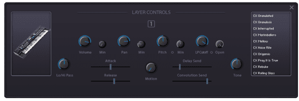 Blent 2 High Enders by Audiofier layer GUI