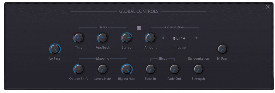 Blent 7 Score Motions by Audiofier global gui