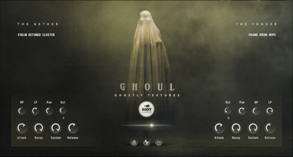 Ghoul Ghostly Textures by Riot Audio Layer gui