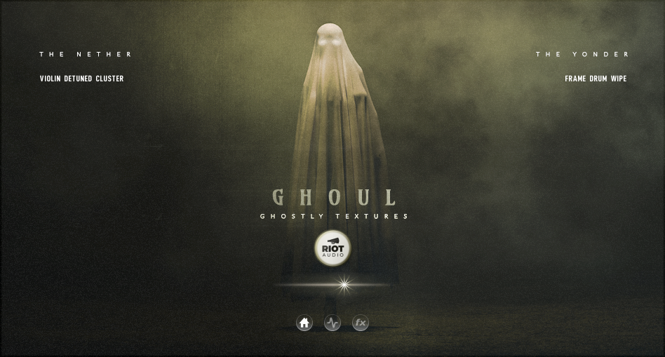 Ghoul Ghostly Textures by Riot Audio main gui