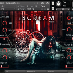 iScream Volume 2 by Booraz Audio main gui