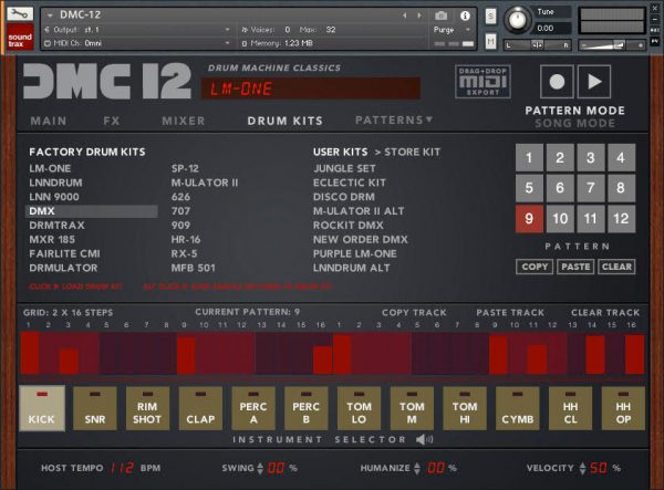 DMC-12 by Soundtrax advanced GUI