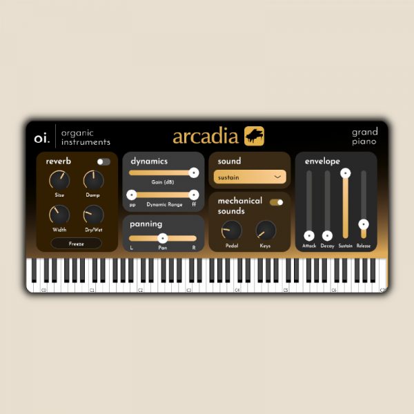Arcadia Grand Piano by Organic Instruments