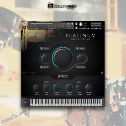 Platinum Rock Drums Kontakt by Hollywood Audio Design