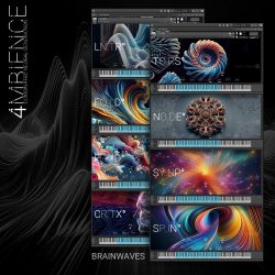 4mbience Collection Brainwaves 1 by Fluidshell Design