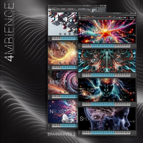 4mbience Collection Brainwaves 2 by Fluidshell Design