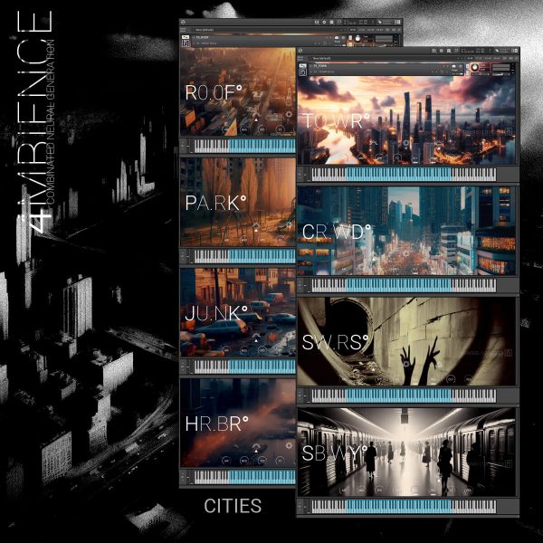 4mbience Collection Cities by Fluidshell Design