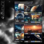 4mbience Collection Planets by Fluidshell Design