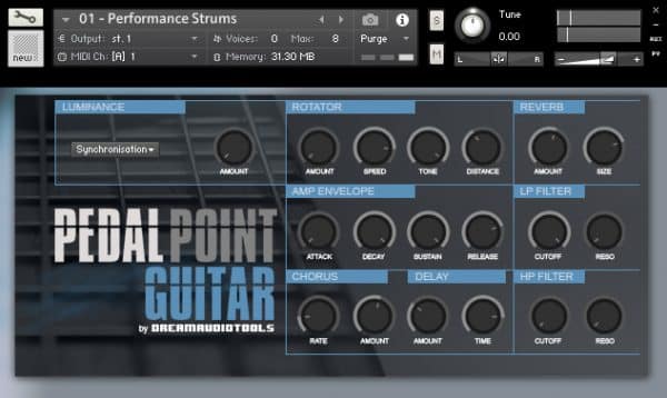 Pedal Point Guitar GUI