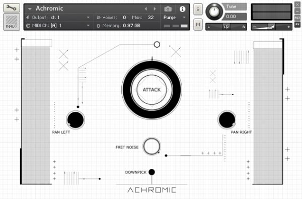 Achromic main GUI