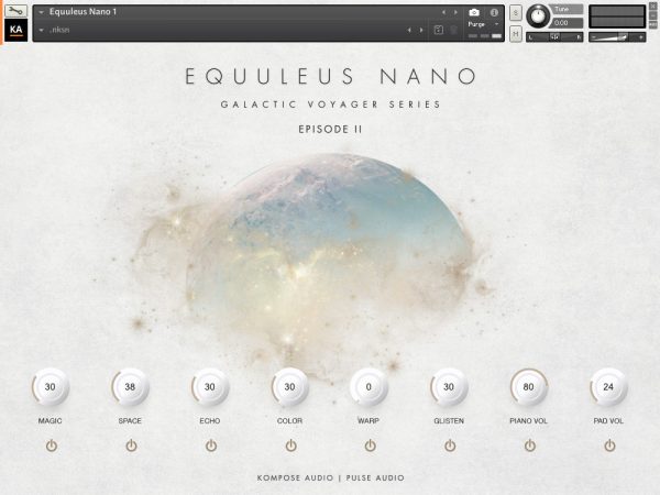 Equuleus Nano main GUI