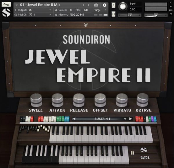 Jewel Empire II main GUI