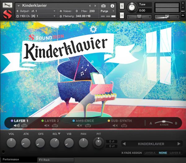 Kinderklavier main GUI