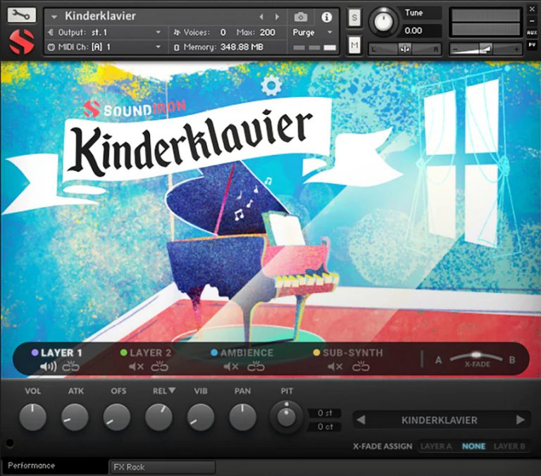 Kinderklavier main GUI