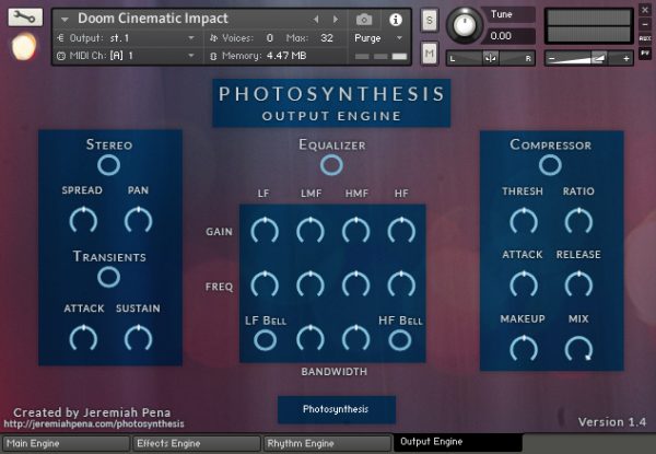 Doom output GUI