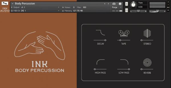 Body Percussion GUI