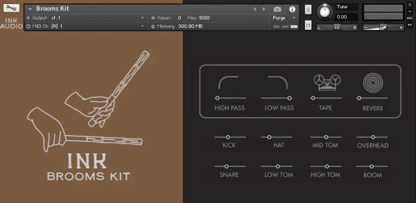 Brooms Kit GUI