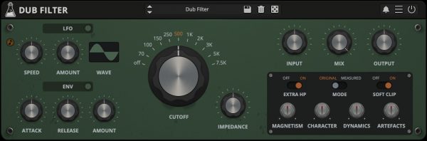 Dub Filter GUI