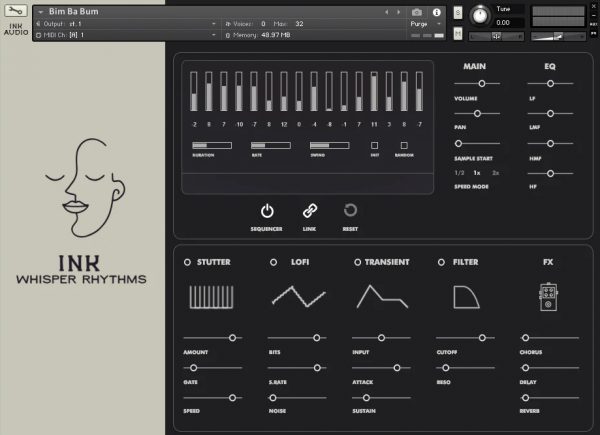 Whisper Rhythms GUI 1