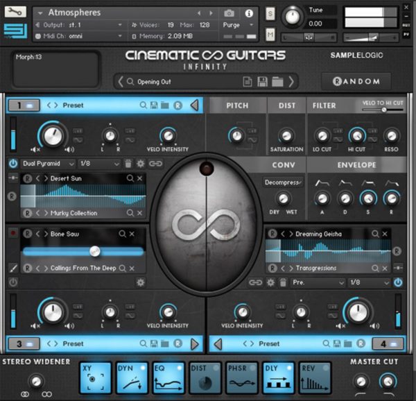 Cinematic Guitars Infinity by Sample Logic