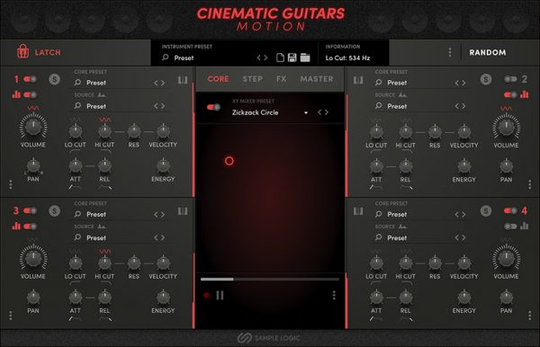 Cinematic Guitars Motion by Sample Logic