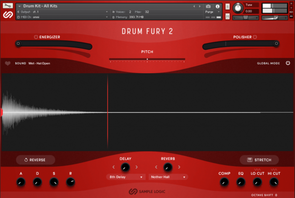 Drum Fury 2 by Sample Logic