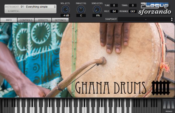 Ghana Drums GUI