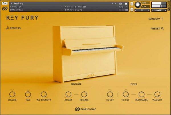 Key Fury by Sample Logic