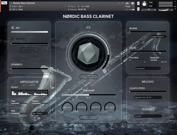 Nørdic Bass Clarinet GUI 1