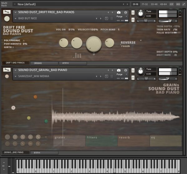 Bad Piano Toolkit by Sound Dust