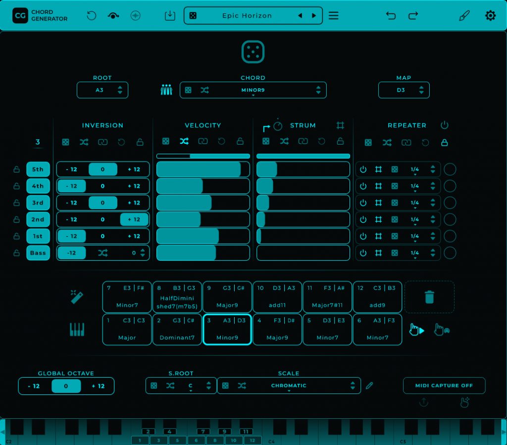 Chord Generator by Mario Nieto World