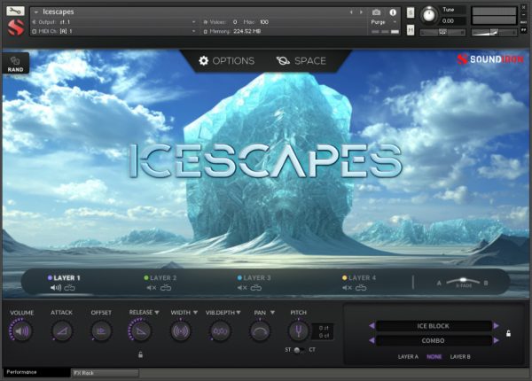 Icescapes GUI