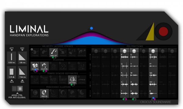 Liminal Handpan Explorations GUI