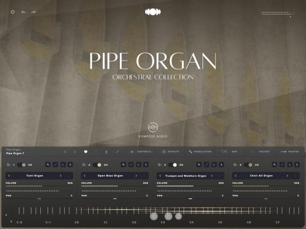 Pipe Organ GUI