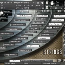 Concert Strings 2 by Kirk Hunter Studios